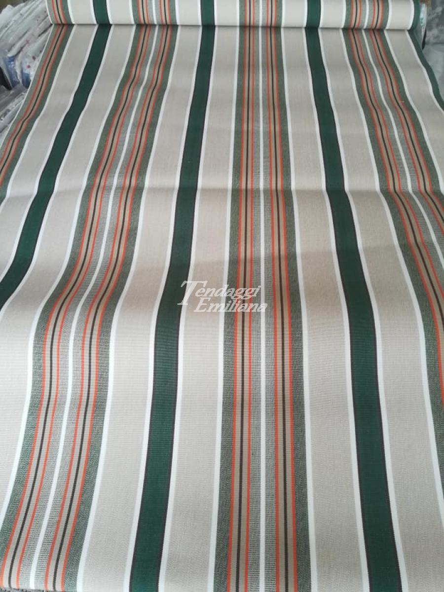 Tenda Sole Riga mista CLASSICA verde