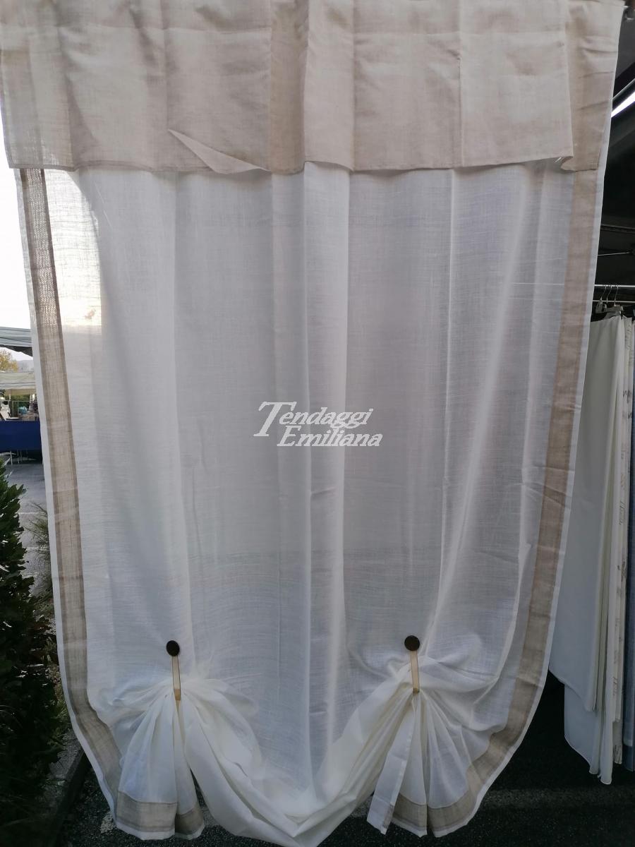 Tenda confezionata AIDA 100% made in Italy 170x300 con nastro forato