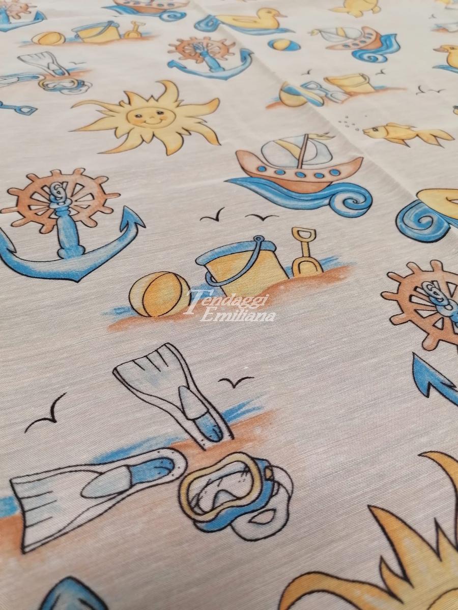 Tendina BEACH made in Italy per finestra