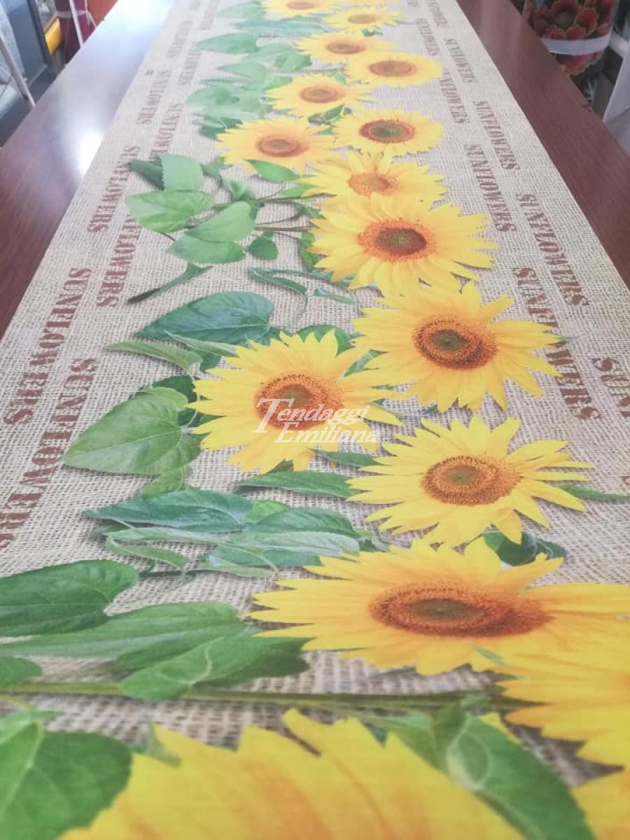Tappeto a metraggio JUTA GIRASOLE antiscivolo e lavabile in lavatrice